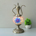 Turkish Teapot Moroccan (B) Glass Table Lamps (Pair) for bedrooms