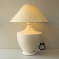 Ceramic 14501 XL Bonewhite Table Lamp (Pair) for bedrooms