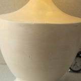 Ceramic 14501 XL Bonewhite Table Lamp (Pair) for bedrooms