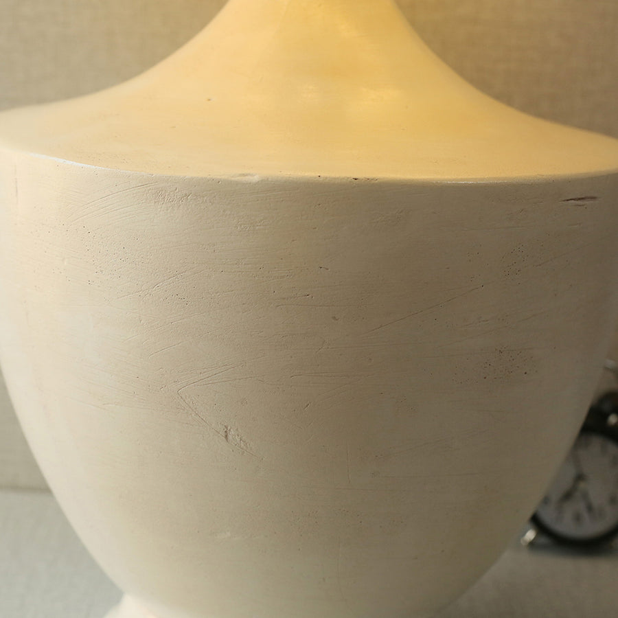 Ceramic 14501 XL Bonewhite Table Lamp (Pair) for bedrooms
