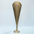 Metal Handicraft Cone Floor (Each) Table Lamp for living rooms