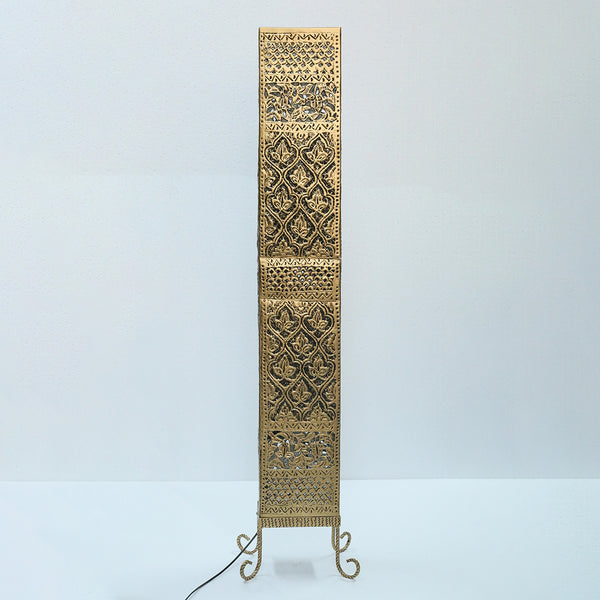 Metal Handcrafted Rectangle Floor (Each) Table Lamp for living rooms