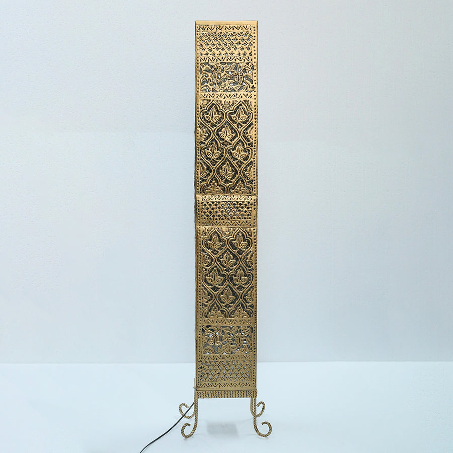 Metal Handcrafted Rectangle Floor (Each) Table Lamp for living rooms