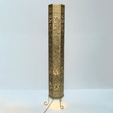 Metal Handcrafted Hexagon Shape Floor (Each) Table Lamp for living rooms
