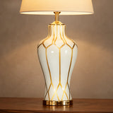 Ceramic Raim HP White Lounge Lamps(Pair)