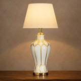 Ceramic Raim HP White Lounge Lamps(Pair)