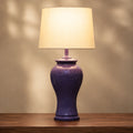 Ceramic Reshaim Purple Lounge Lamp(Pair)