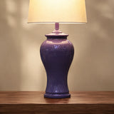 Ceramic Reshaim Purple Lounge Lamp(Pair)