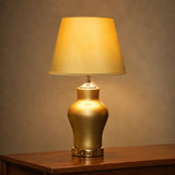 Ceramic Raim Golden Small(Pair) Table Lamp