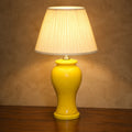 Ceramic Resaim Yellow Lounge Lamps(Pair)