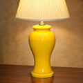 Ceramic Resaim Yellow Lounge Lamps(Pair)