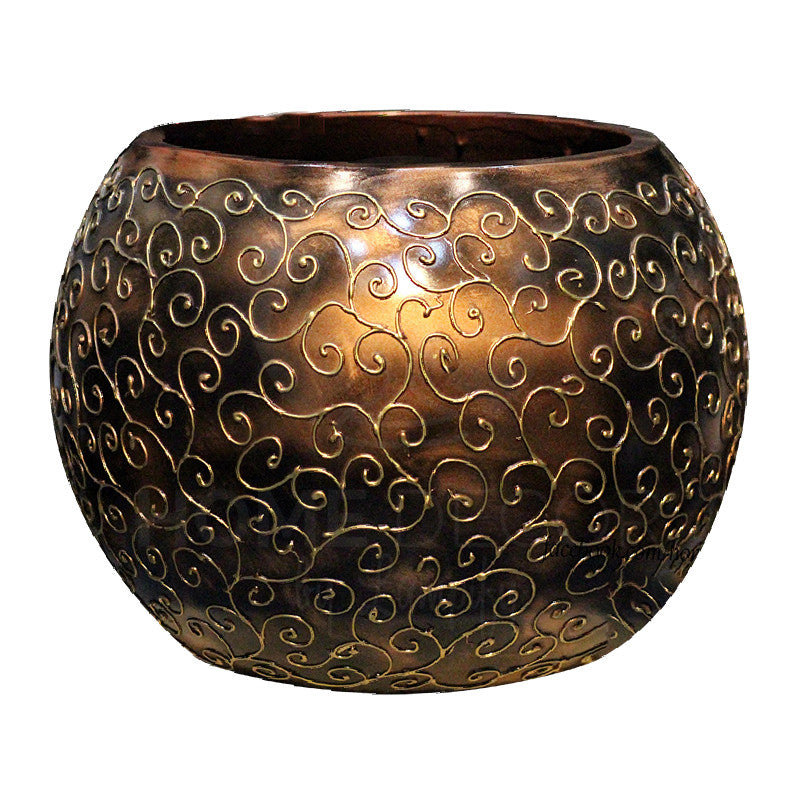 Handmade Fiber Bowl Small for Floral Arrangements Table Lamp for living rooms