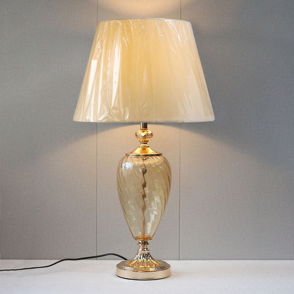 Glass Model 022 Fancy Base Table Lamps (Pair) for bedrooms