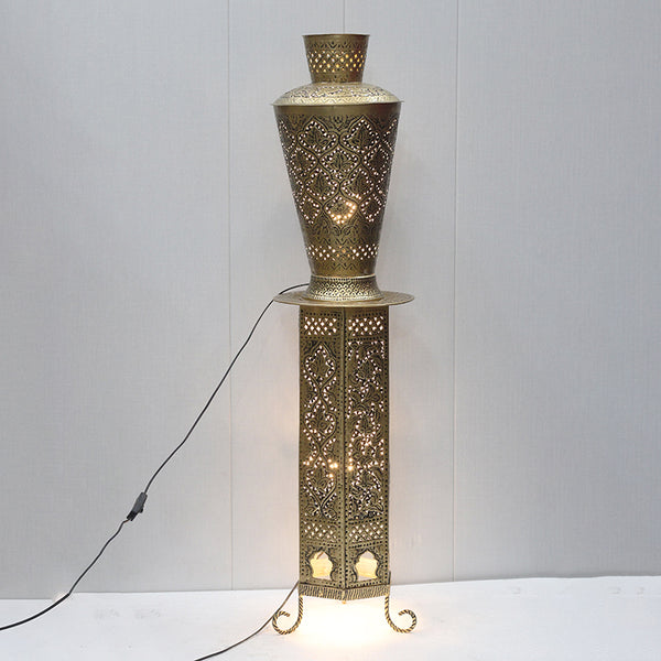Metal Handicraft Vase and Table(Set) Table Lamp for living rooms