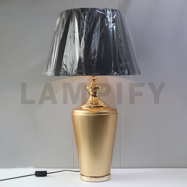 Ceramic Model 18504 Golden Large Table Lamp (Pair) for bedrooms