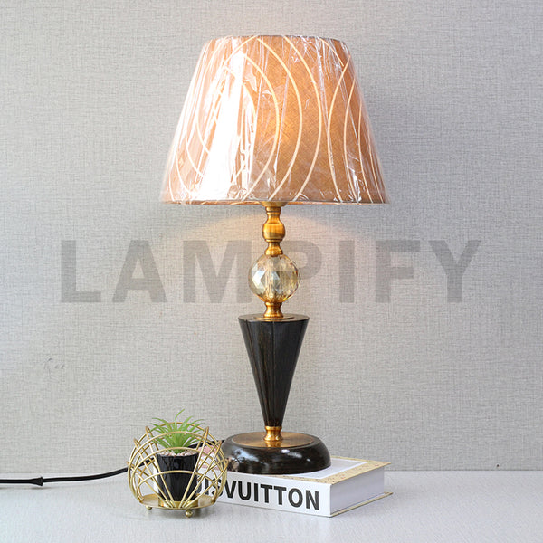 A6 Wooden Table Lamps(Pair) for bedrooms