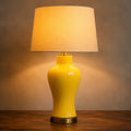 Ceramic Raim Yellow Lounge Lamp(Pair)