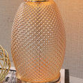 Glass Model Y104 Oval Table Lamp (Pair) for bedrooms