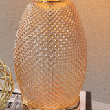 Glass Model Y104 Oval Table Lamp (Pair) for bedrooms