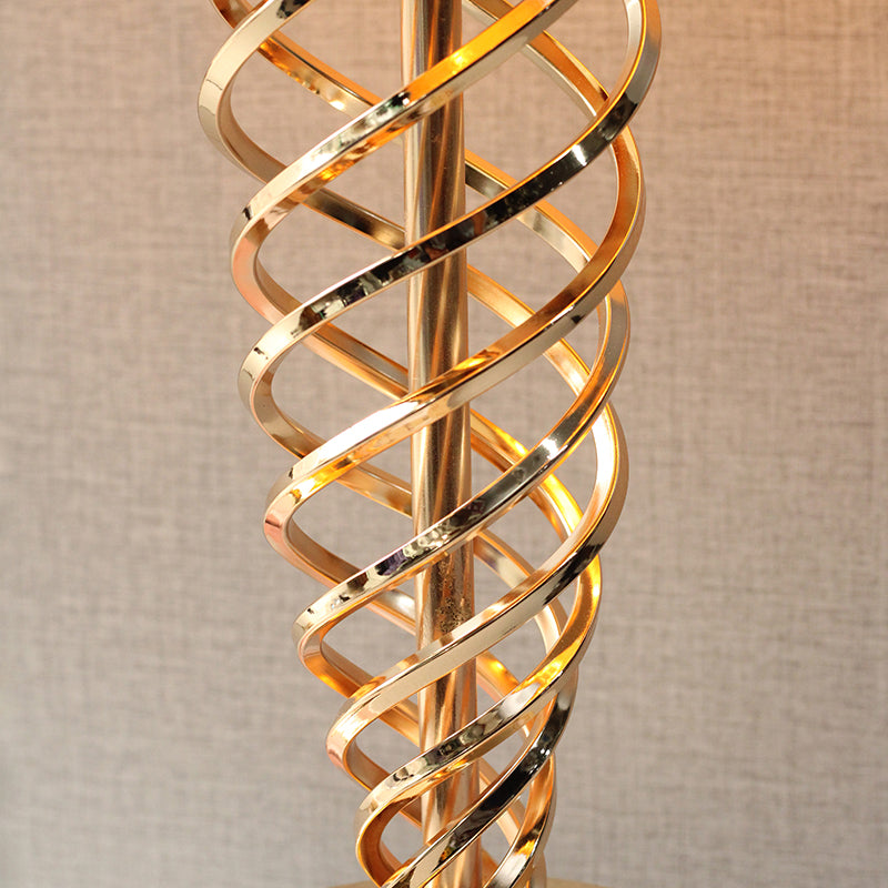 Metal Model 4770 Multi Spiral Table Lamps (Pair) for bedrooms
