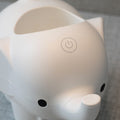 Elephant Study Lamp with Pen Holder Model 6101. (White) for bedrooms