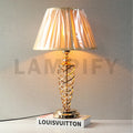Metal Model 4770 Multi Spiral Table Lamps (Pair) for bedrooms