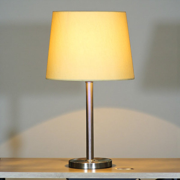Ikea Style Table Silver FS Lamp(Pair) for bedrooms