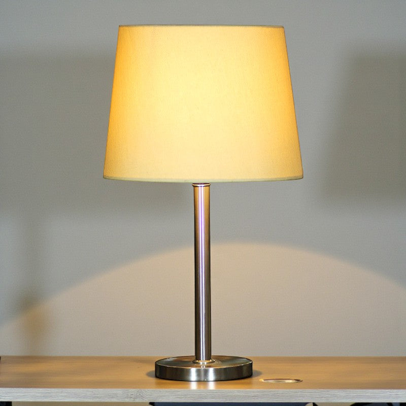 Ikea Style Table Silver FS Lamp(Pair) for bedrooms