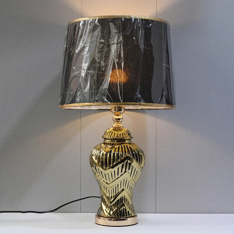 Ceramic Imported Model 993 Gold Small Table Lamp (pair) for bedrooms