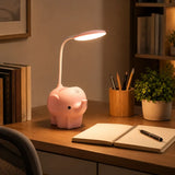 Elephant Study Lamp with Pen Holder