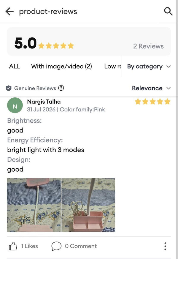 Happy customer