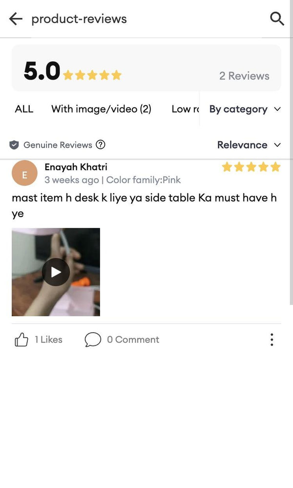 Happy customer