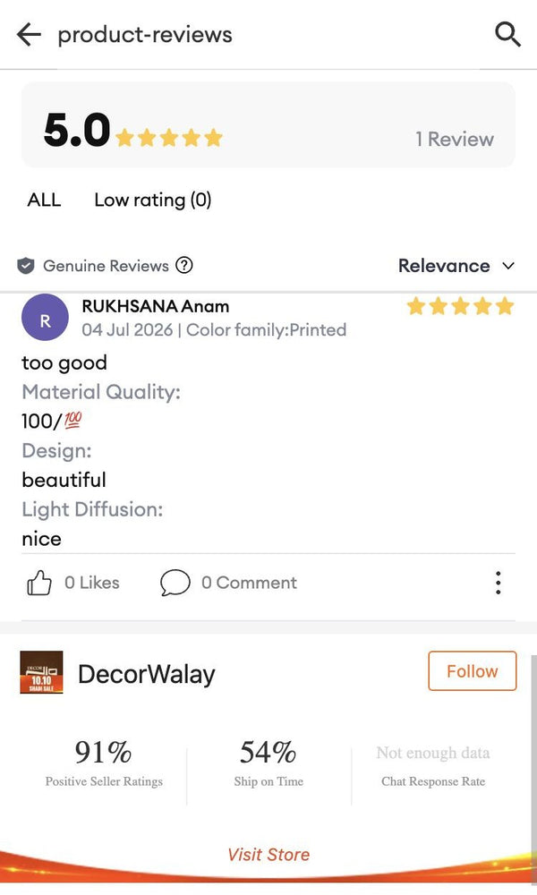 Happy customer
