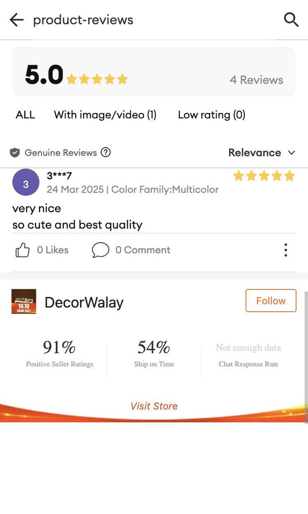 Happy customer