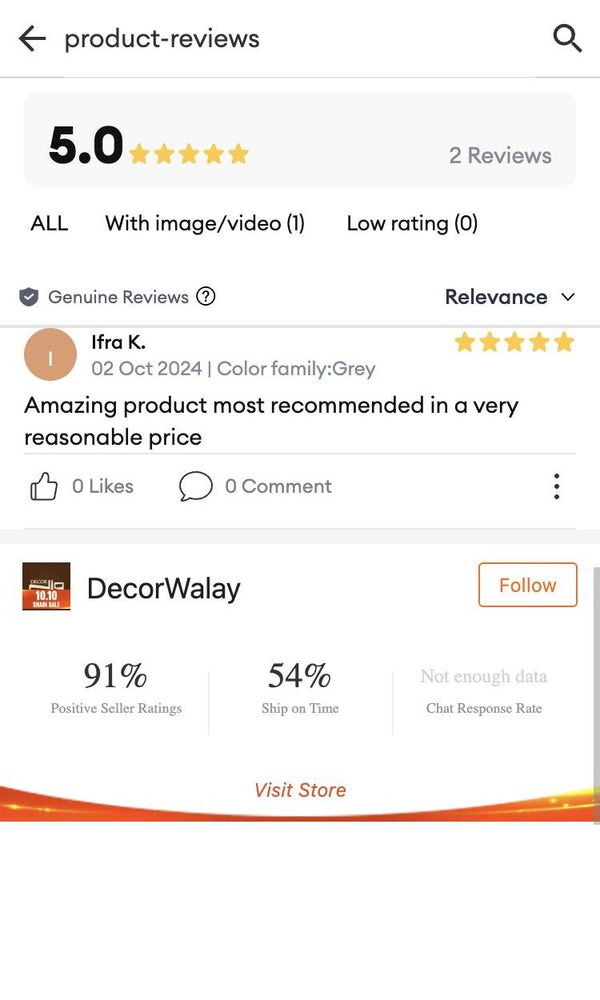 Happy customer