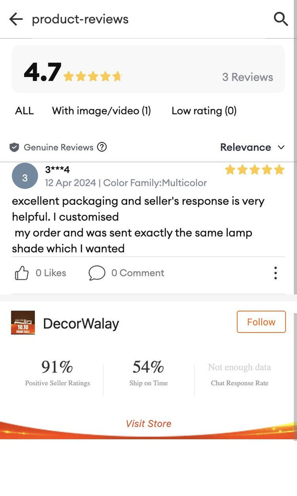 Happy customer