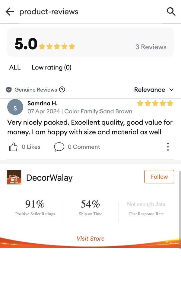 Happy customer
