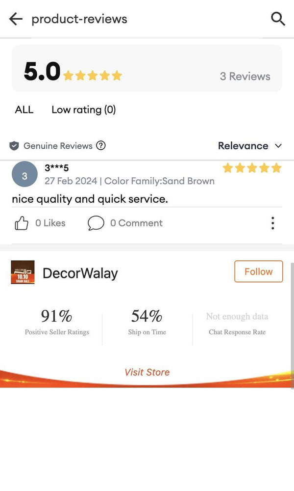 Happy customer