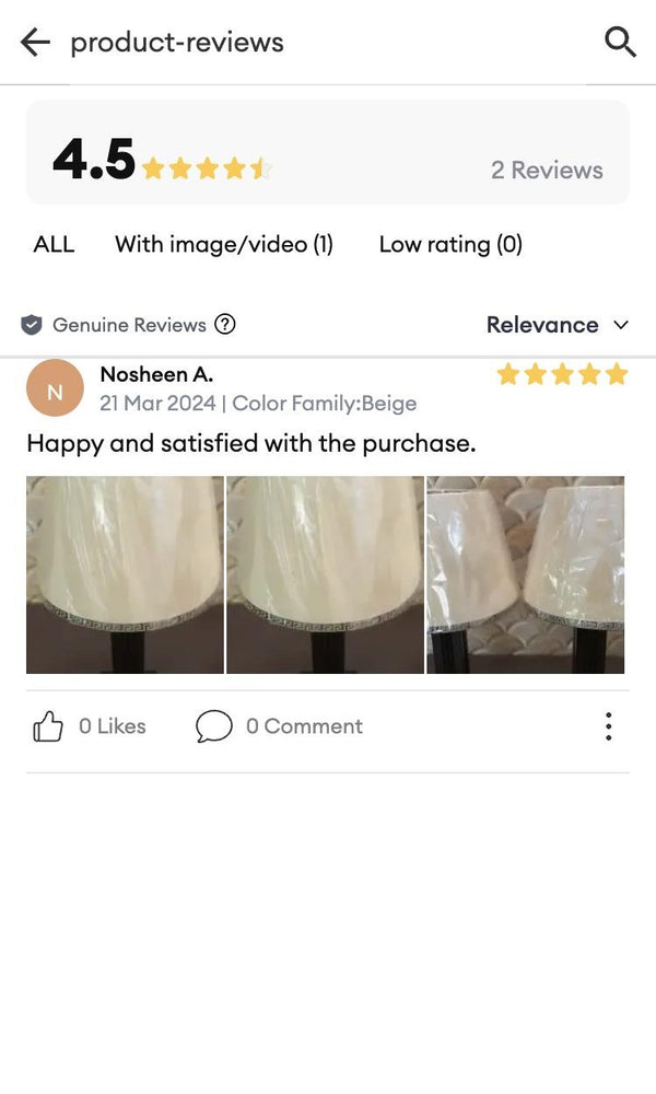 Happy customer
