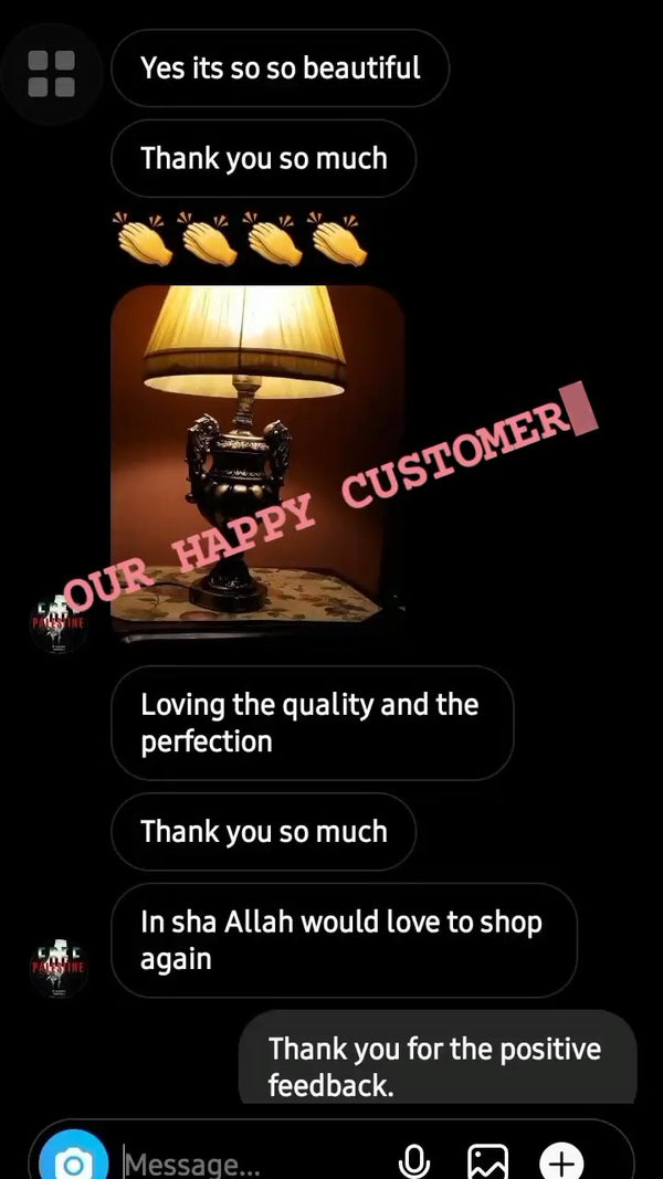 Happy customer