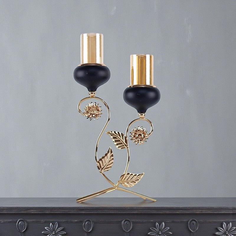 Metal Candlestand Model C10 Table Lamp for dining tables