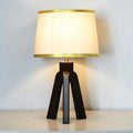 Wooden Tripod Table Lamps(Pair) for bedrooms