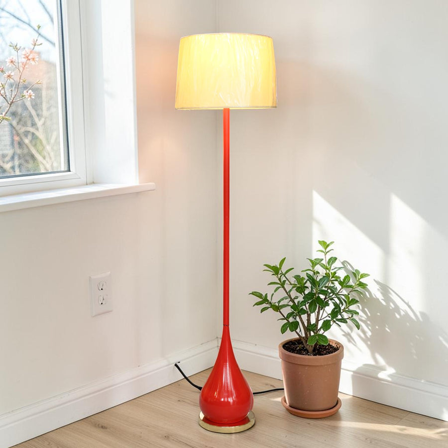Metal Sofia Red Floor Lamp (Each) for living rooms