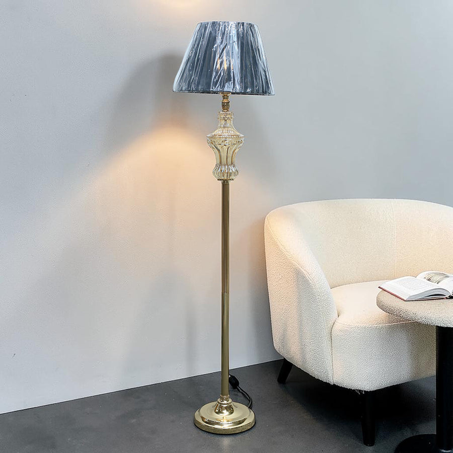 Fusion Glass Corner Floor Lamp (Each) for living rooms