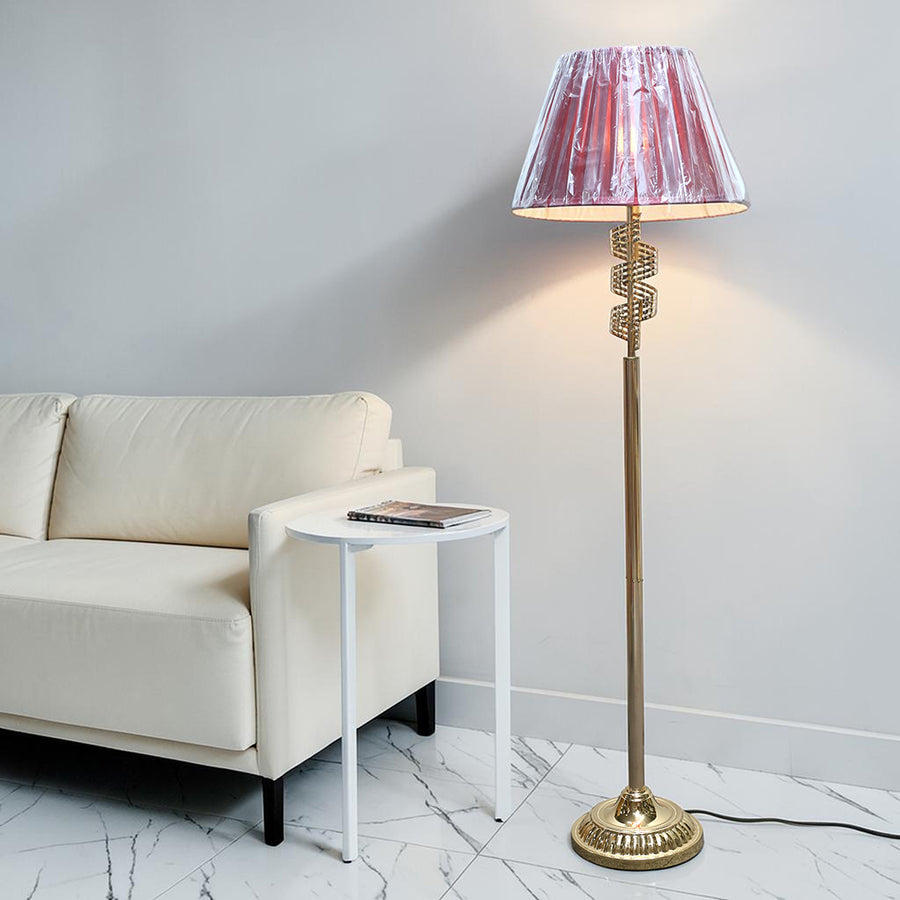Metal Spiral Model 320M Corner Floor Lamp (Each) for living rooms