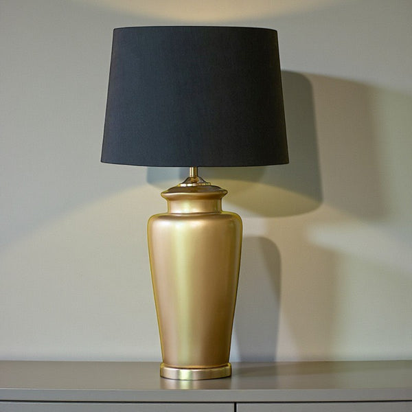 Ceramic Wain Golden Lounge Lamps(Pair) for bedrooms
