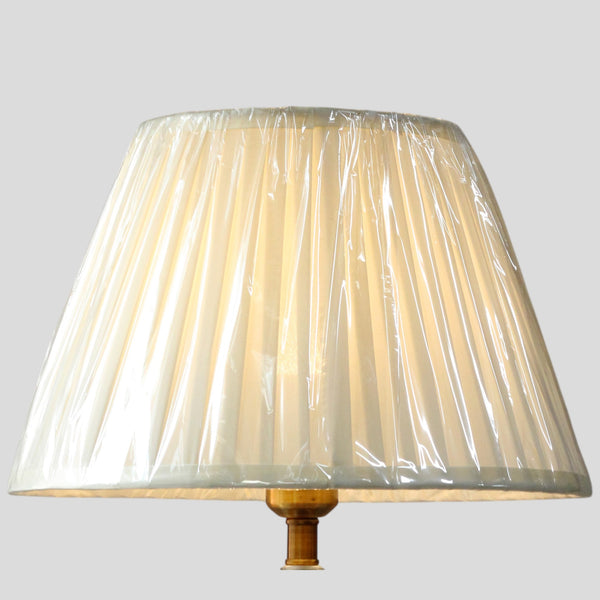 Metal Plain Golden Floor Lamp with Brass Plate (Each) for living rooms